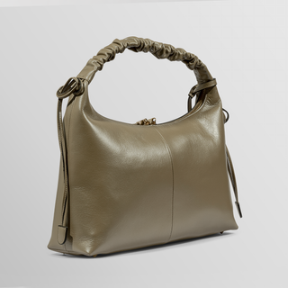 Sarita – Pearl | Handmade Nappa Leather Shoulder Bag